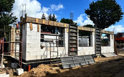 Trwają prace budowlane