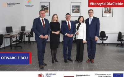 Uroczyste otwarcie Branżowego Centrum Umiejętności w Dziedzinie Przemysłu Meblarskiego w Reszlu