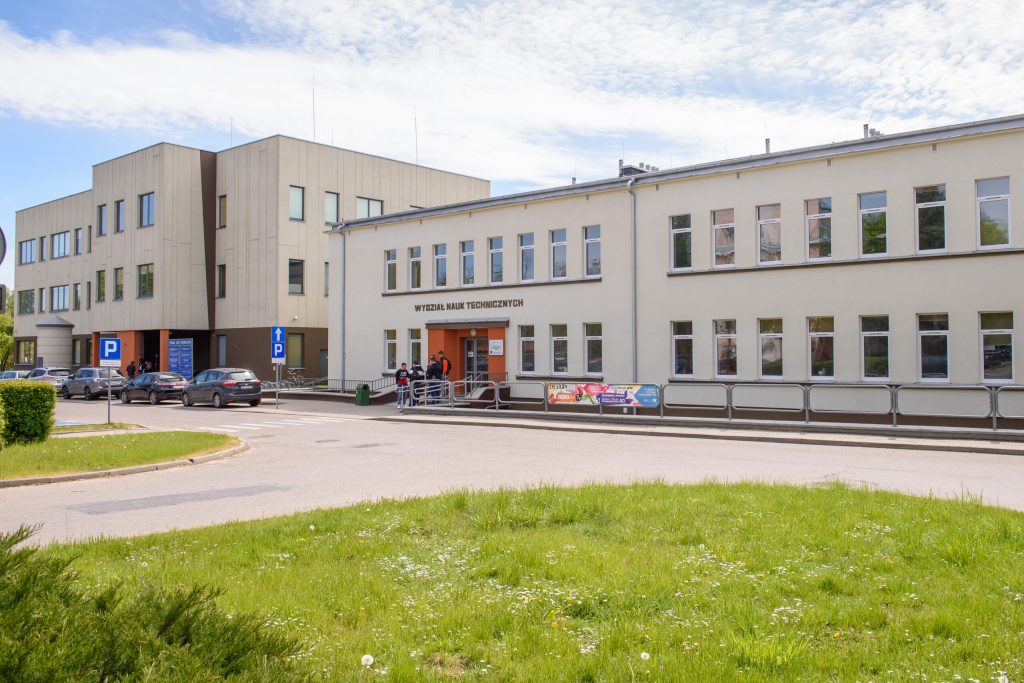 Budynek Wydziału Nauk Technicznych UWM w Olsztynie